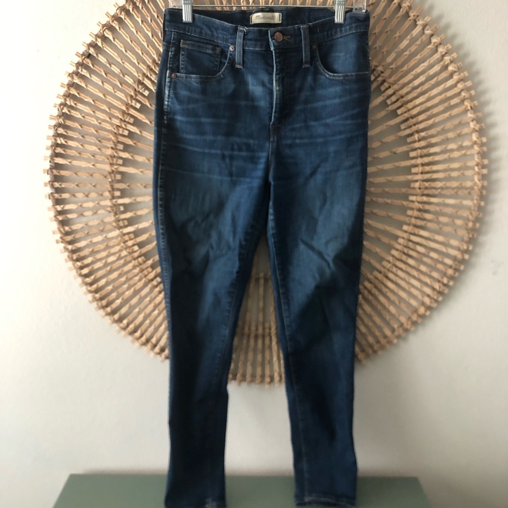 Madewell 10” high rise skinny Jean sz 29